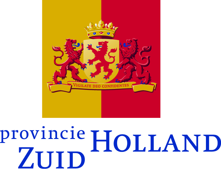 Het logo van de provincie Zuid-Holland